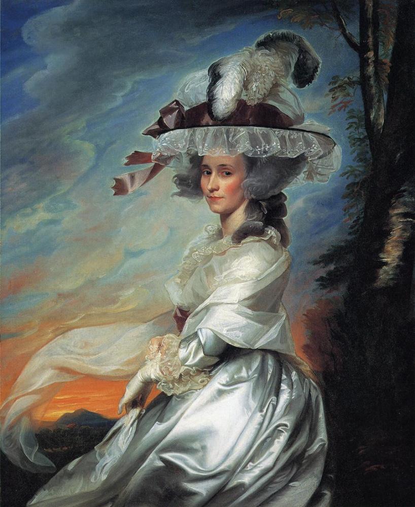 John Singleton Copley. Abigail Bromfield Rogers (Mrs Daniel Denison Rogers)