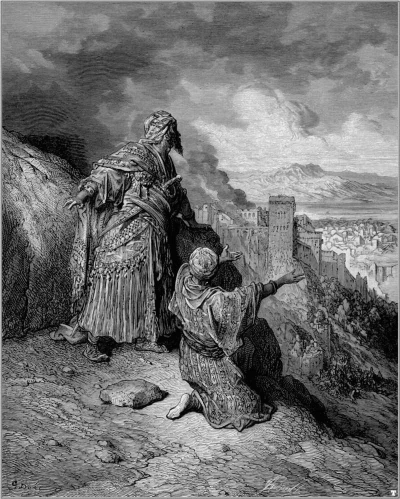 Paul Gustave Dore. Enemies of the Crusaders