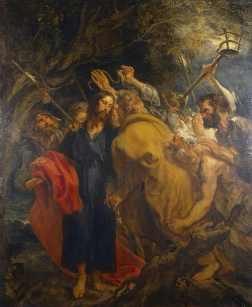 Anthony van Dyck. The Betrayal Of Christ By Judas