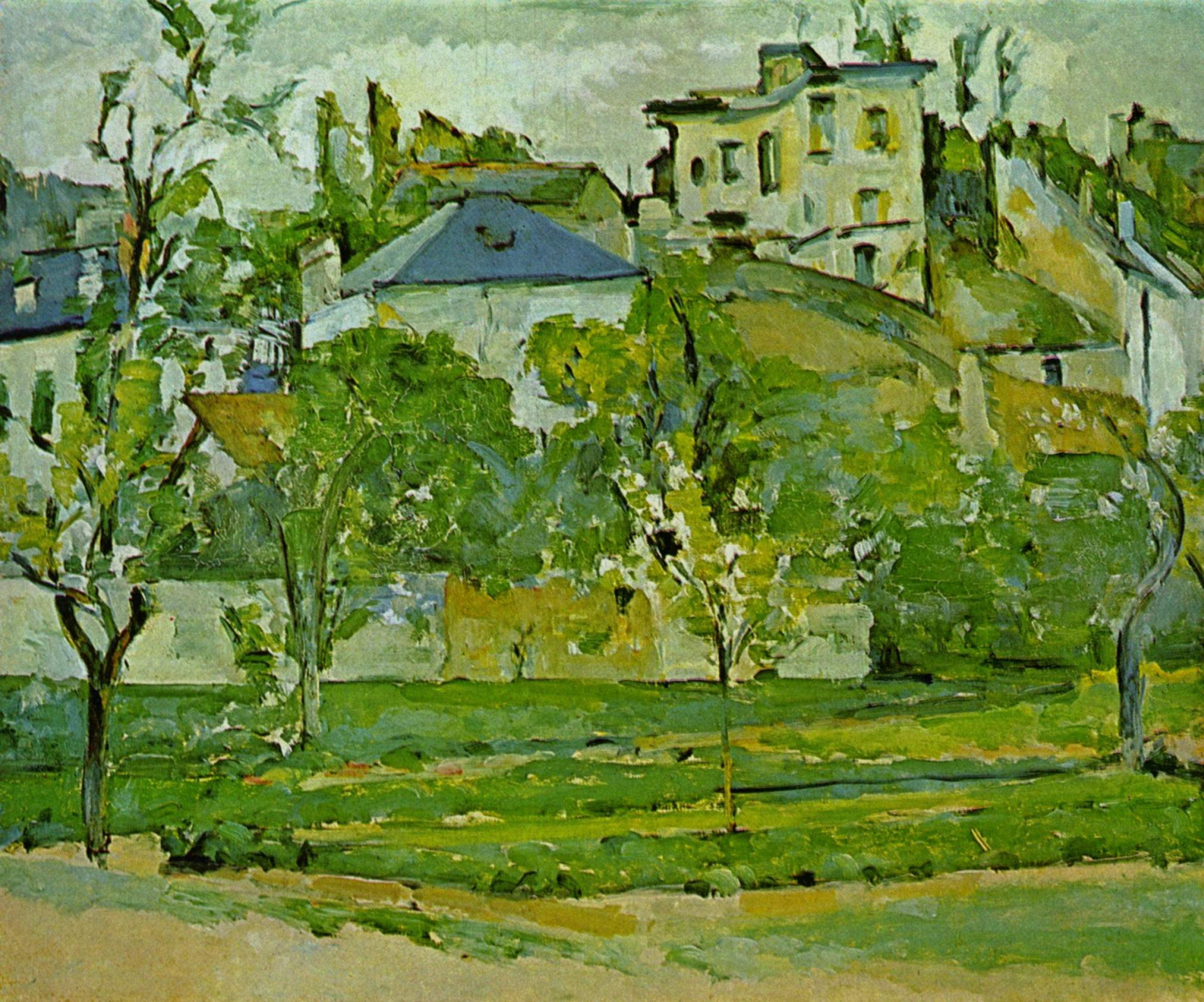 Fruit Garden In Pontoise By Paul Cezanne History Analysis Facts