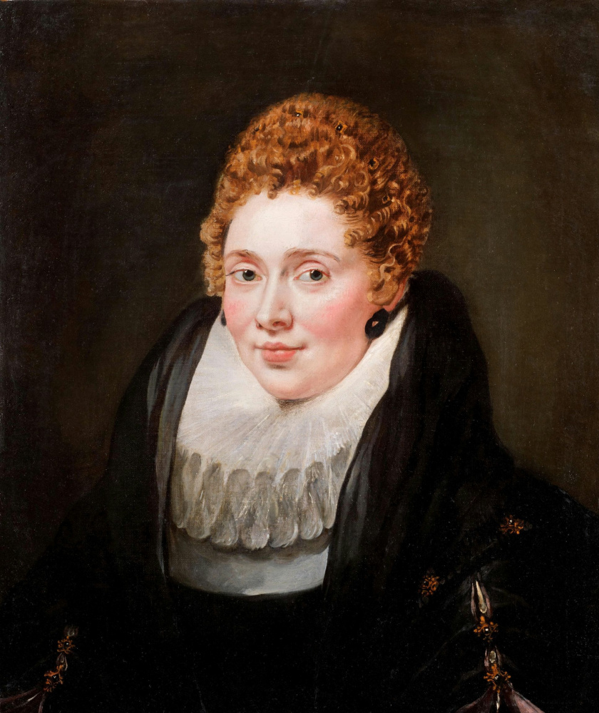 Peter Paul Rubens. 一位女士的肖像