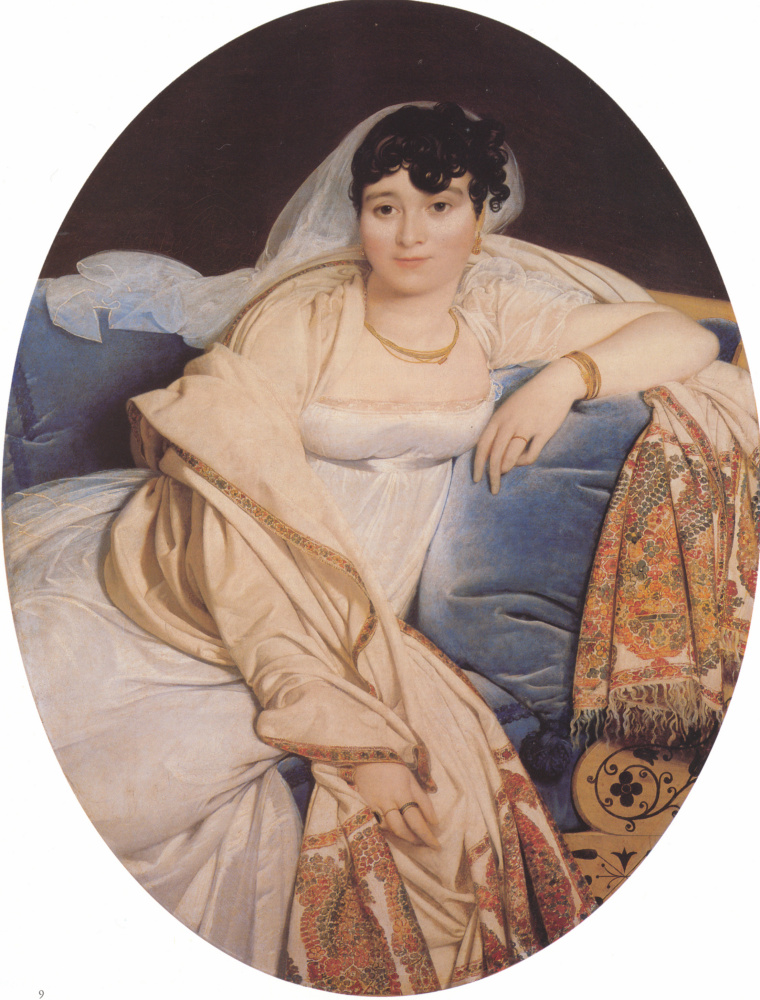 Portrait of Madame Riviere, née Marie Françoise Bibin Bloe de Beauregard