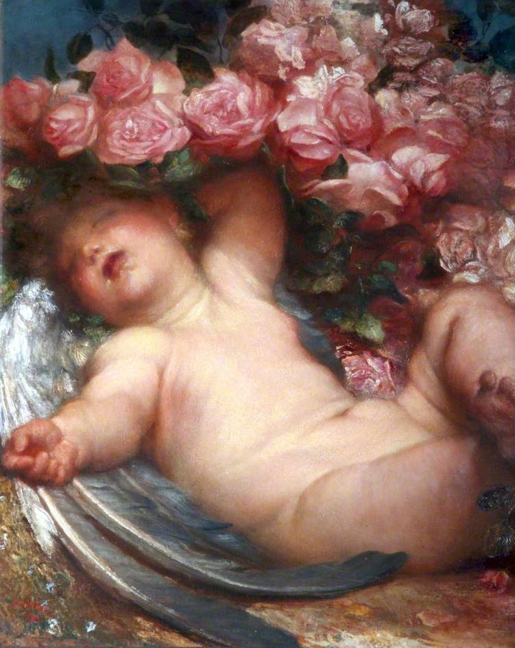 George Frederick Watts. Sleeping Cupid