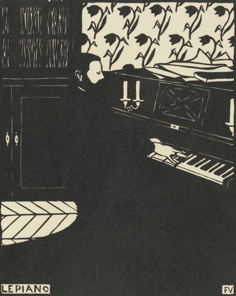 Felix Vallotton. Das Klavier