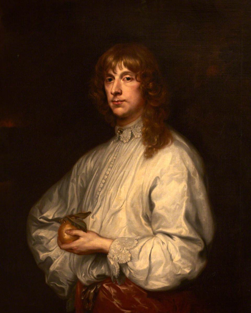 Anthony van Dyck. James Stewart, 1st Duke of Richmond and 4th Duke Lenarsky, in the image of Paris