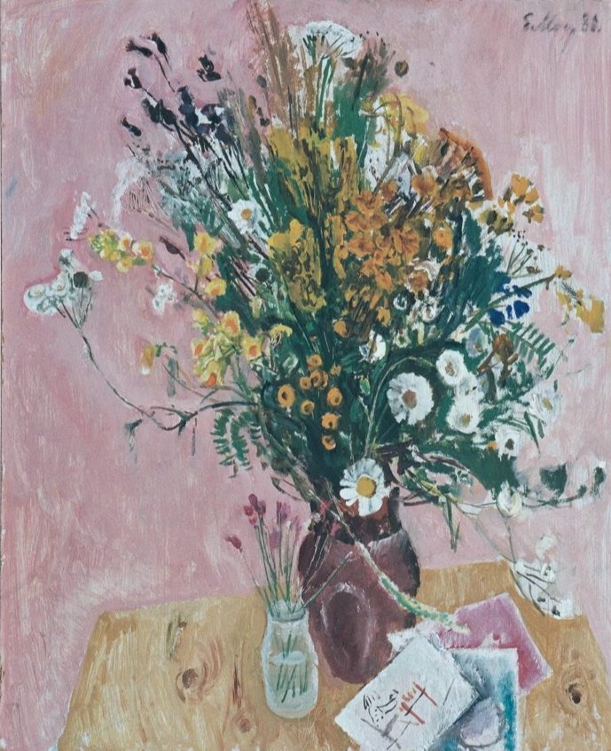 Yevsey Moiseyenko. Wildflowers. Still Life