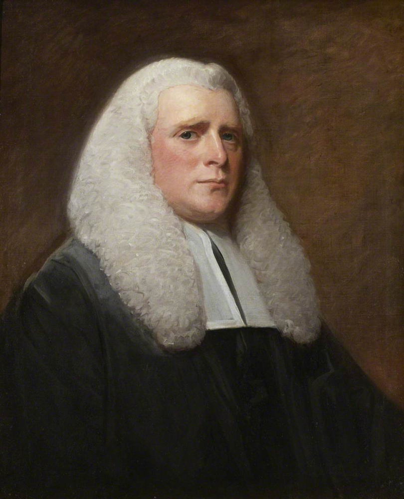 George Romney. Portrait of Judge Sir George Wilson