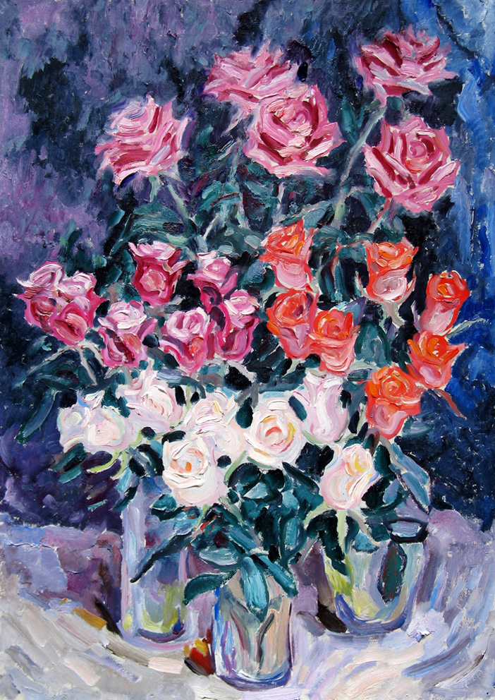 Alexey Vladimirovich Konstantinov. Roses