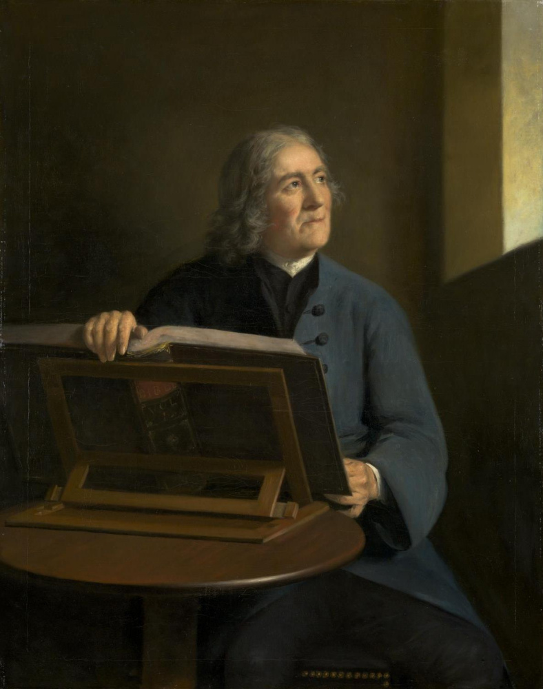 Thomas Gainsborough. Parish clerk. Portrait of Edward Orpin, parish priest of Bradford-on-Avon