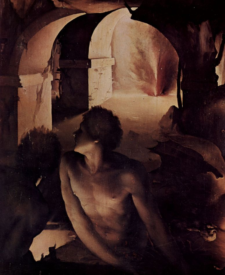 Domenico Beccafumi. Hell, detail: the Damned