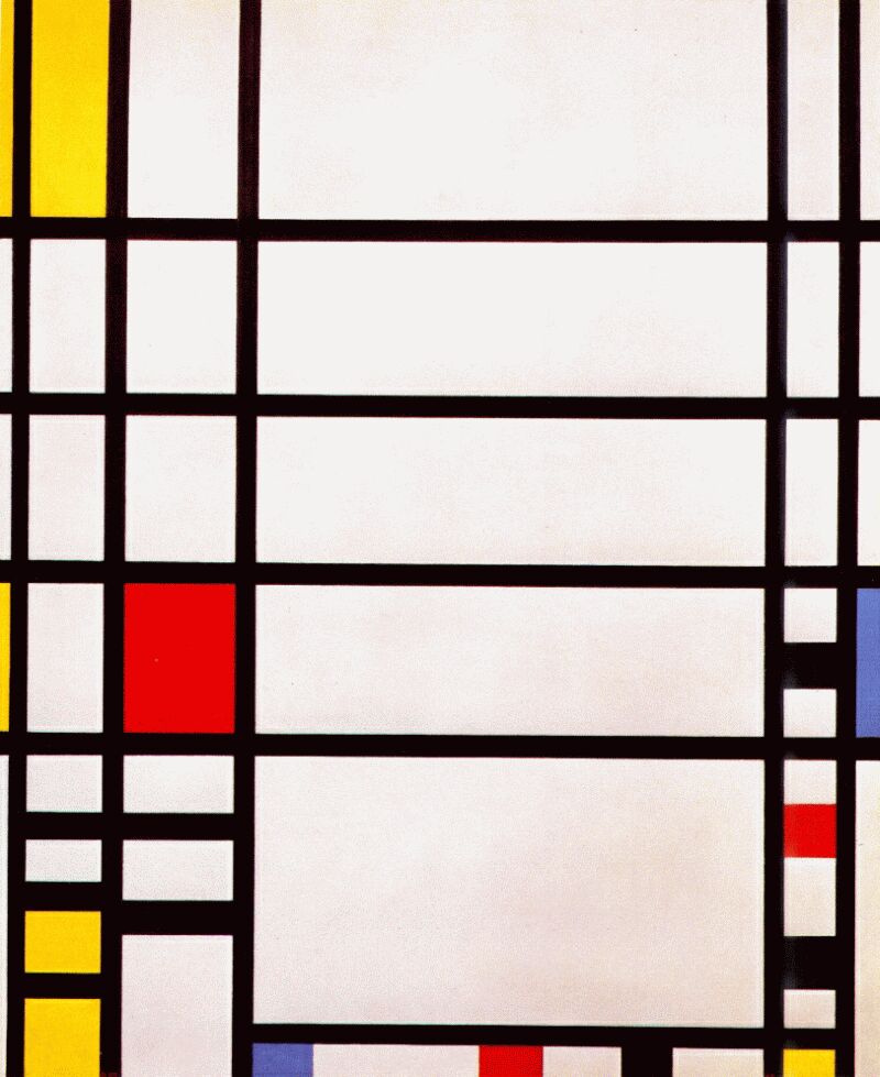 Piet Mondrian. Trafalgar square