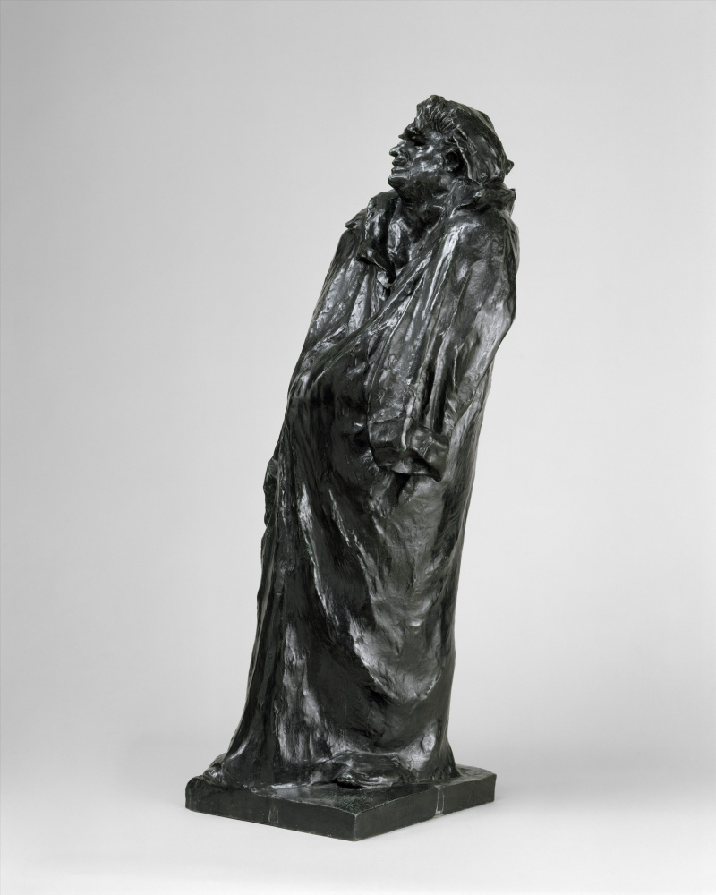 Auguste Rodin. The final study for the monument to Balzac