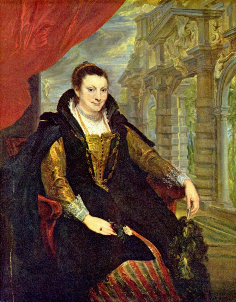 Peter Paul Rubens. Portrait Of Isabella Brant