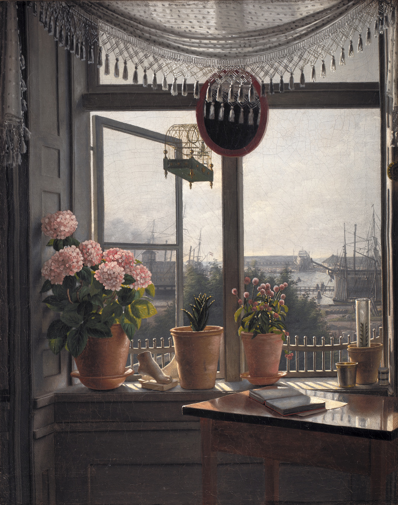 Martinus Rorby. View from the artist's room