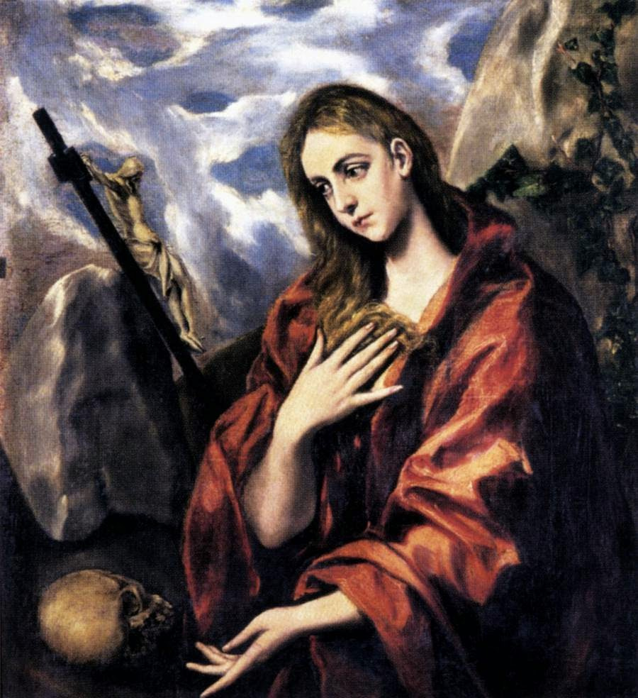 Domenico Theotokopoulos (El Greco). Mary Magdalen in Penitence