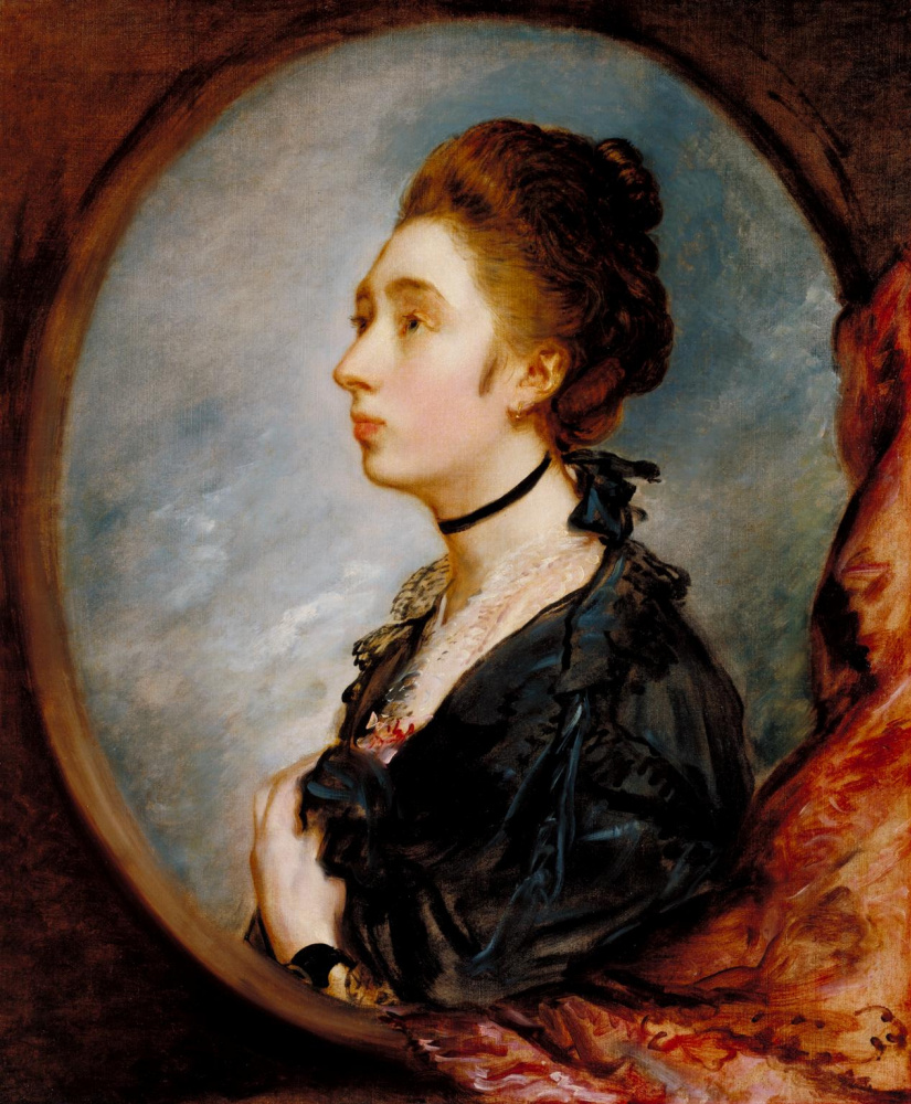 Thomas Gainsborough. Portrait of the artist's daughter Margaret