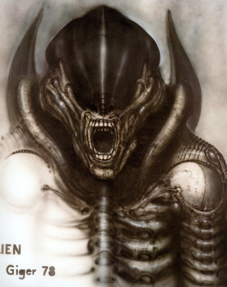 Hans Rudolph Giger. Alien - front view