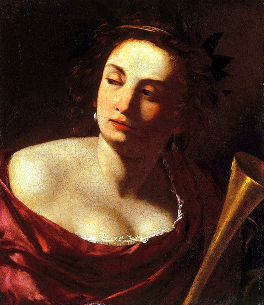 Artemisia Gentileschi. Аллегория славы. 1630-1635