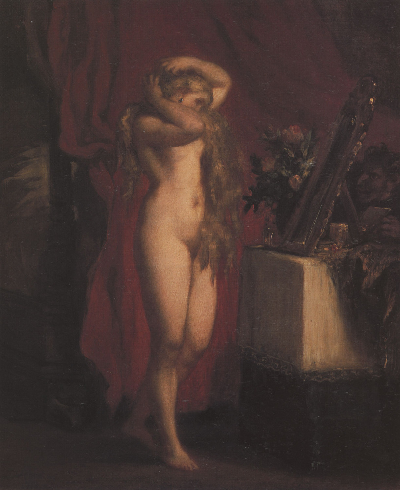 Eugene Delacroix. Morning toilet