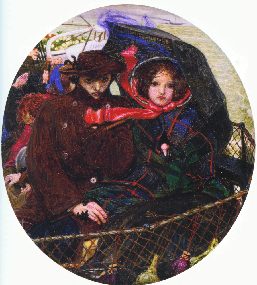 Ford Madox Brown. The last of England (oil)