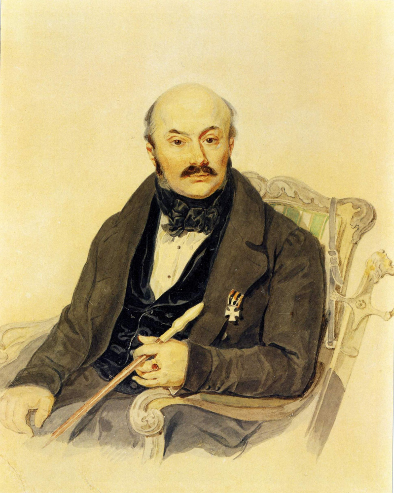 Petr Fedorovich Sokolov. 肖像mf奥尔洛娃。 1830年代末期 -  19世纪40年代初期