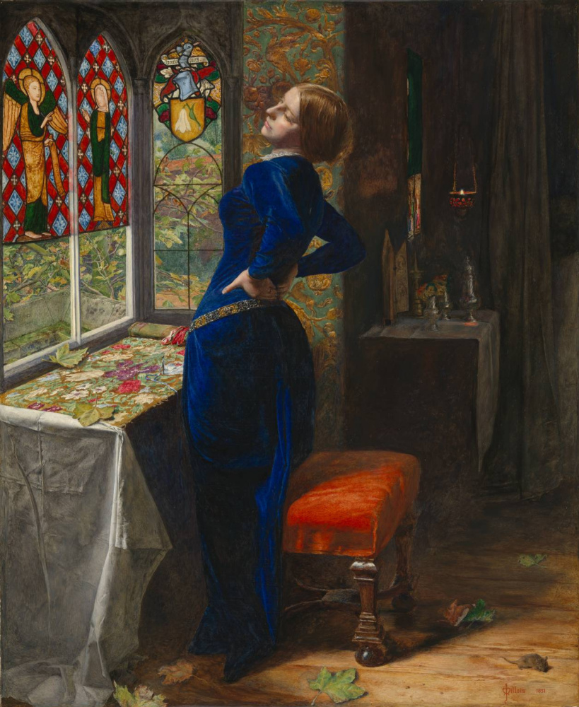 John Everett Millais. Mariana