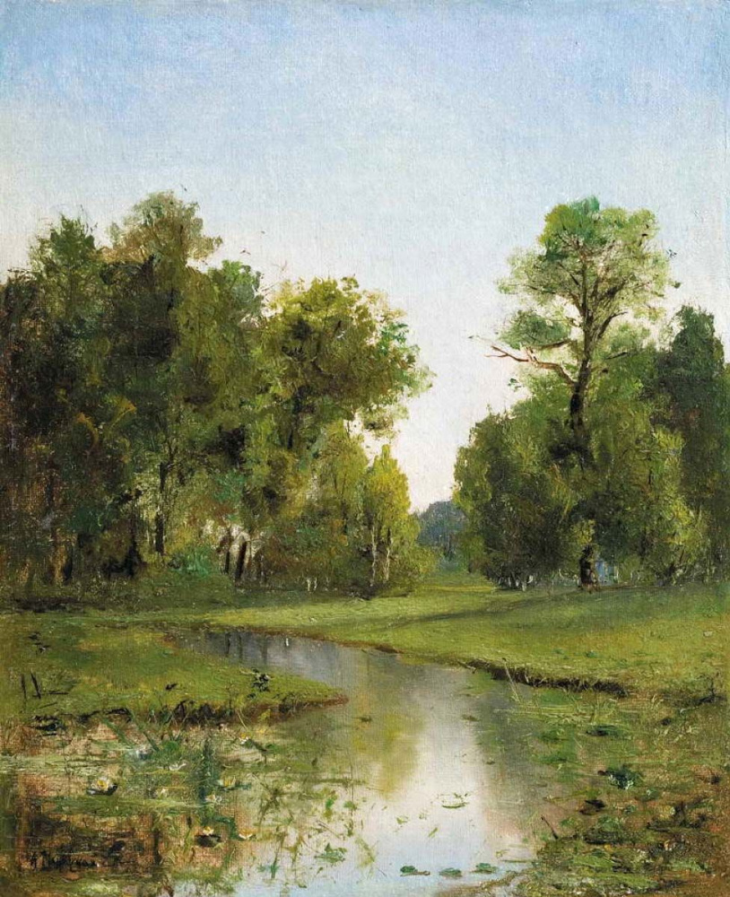 Alexandra Egorovna Makovsky. Backwater