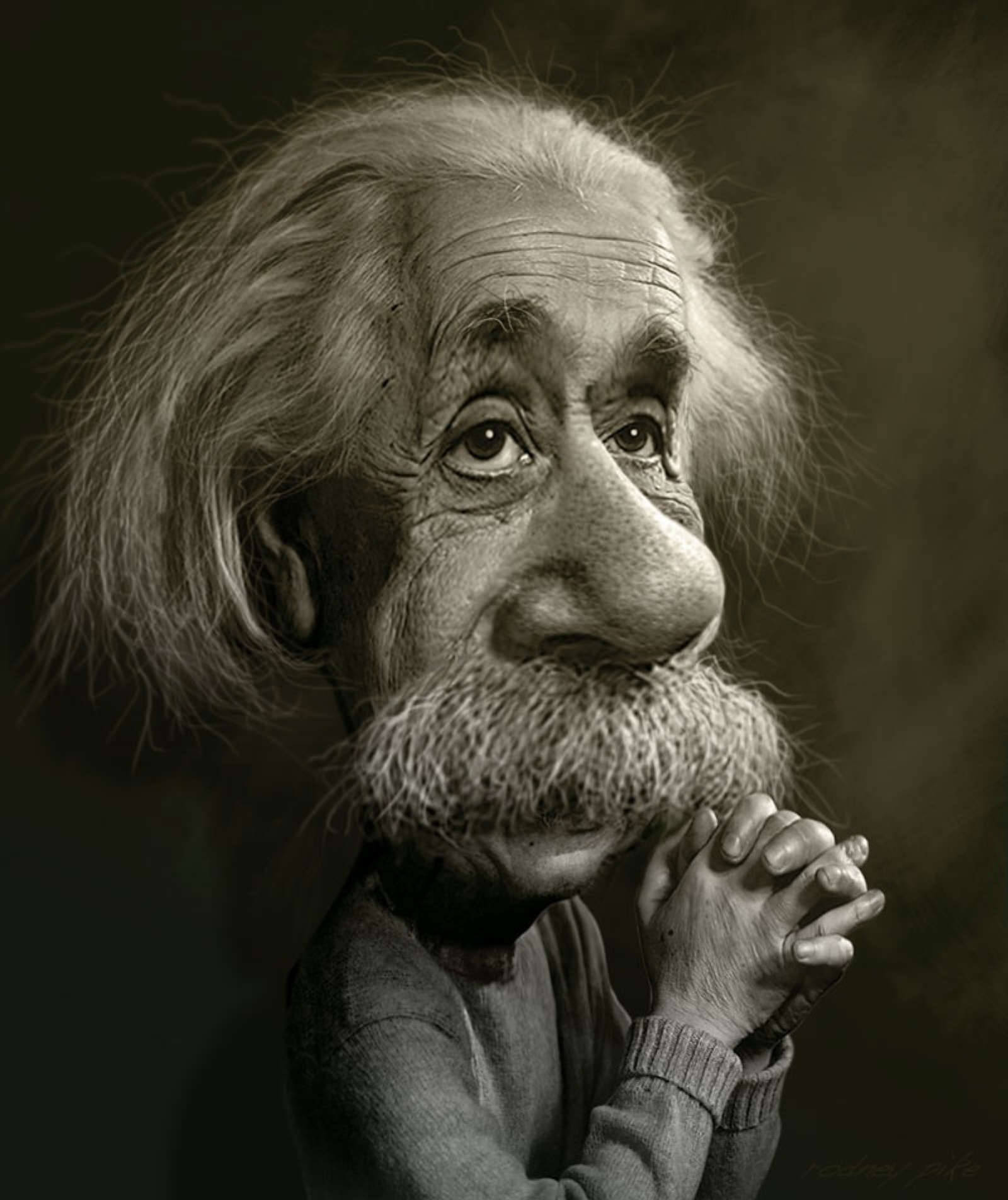 Albert Einstein, XX by Rodney Pike: History, Analysis & Facts