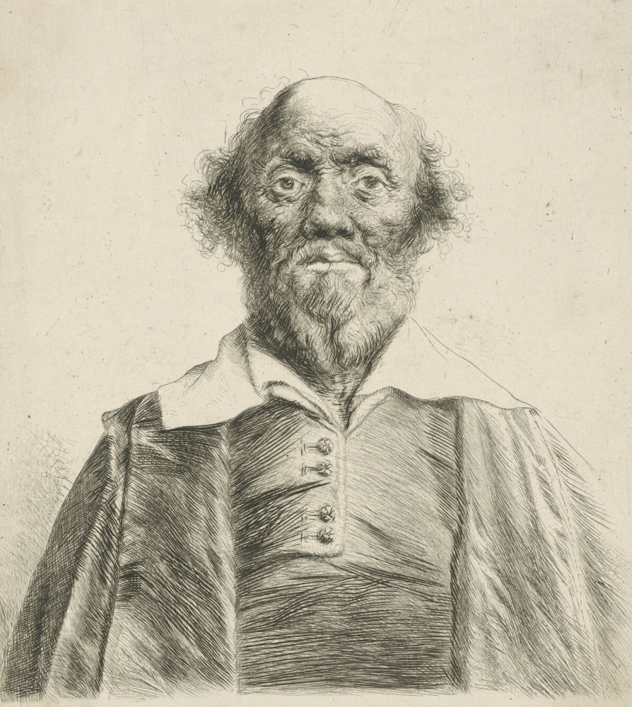 Jan Lievens. Portrait of an elderly man in a frock coat