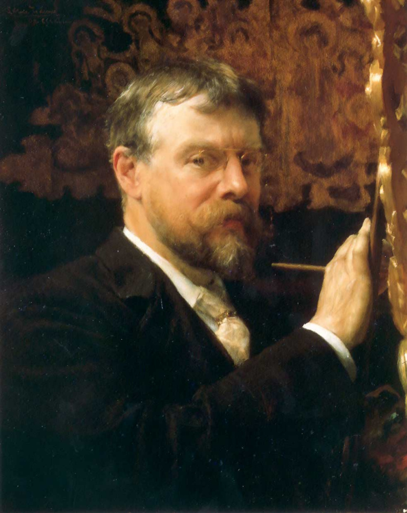 Lawrence Alma-Tadema. Self-portrait