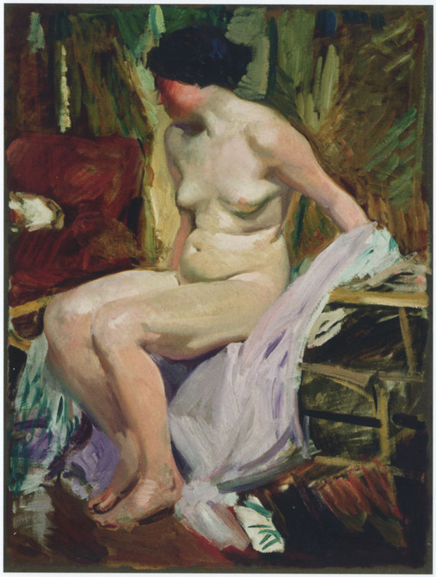 Joaquin Sorolla. Nude woman