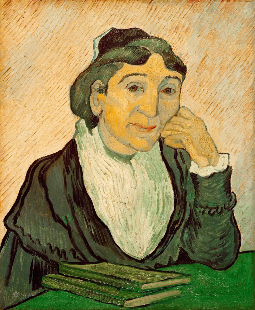 Vincent van Gogh. L'arlesienne. Portrait of Madame Geno