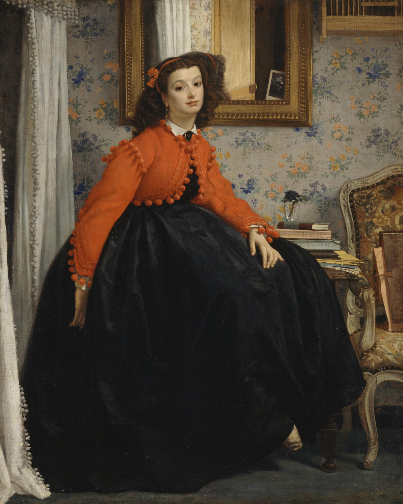 Buy a digital copy: James Tissot - Portrait de Mademoiselle L.L.
