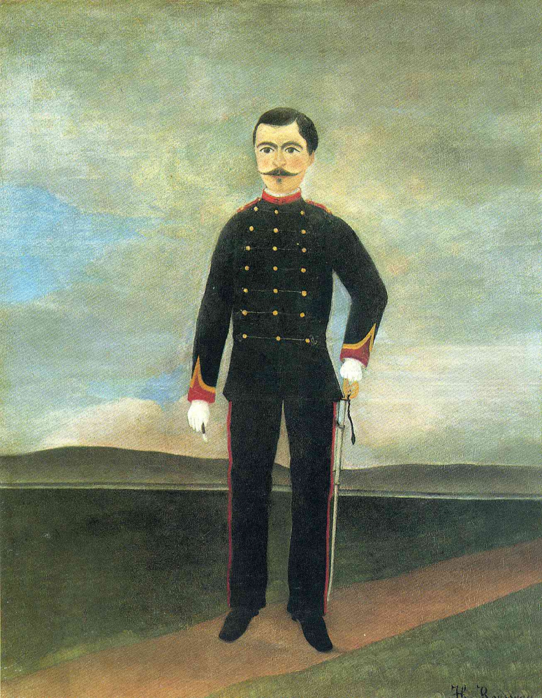 Henri Rousseau. Portrait of Marshal