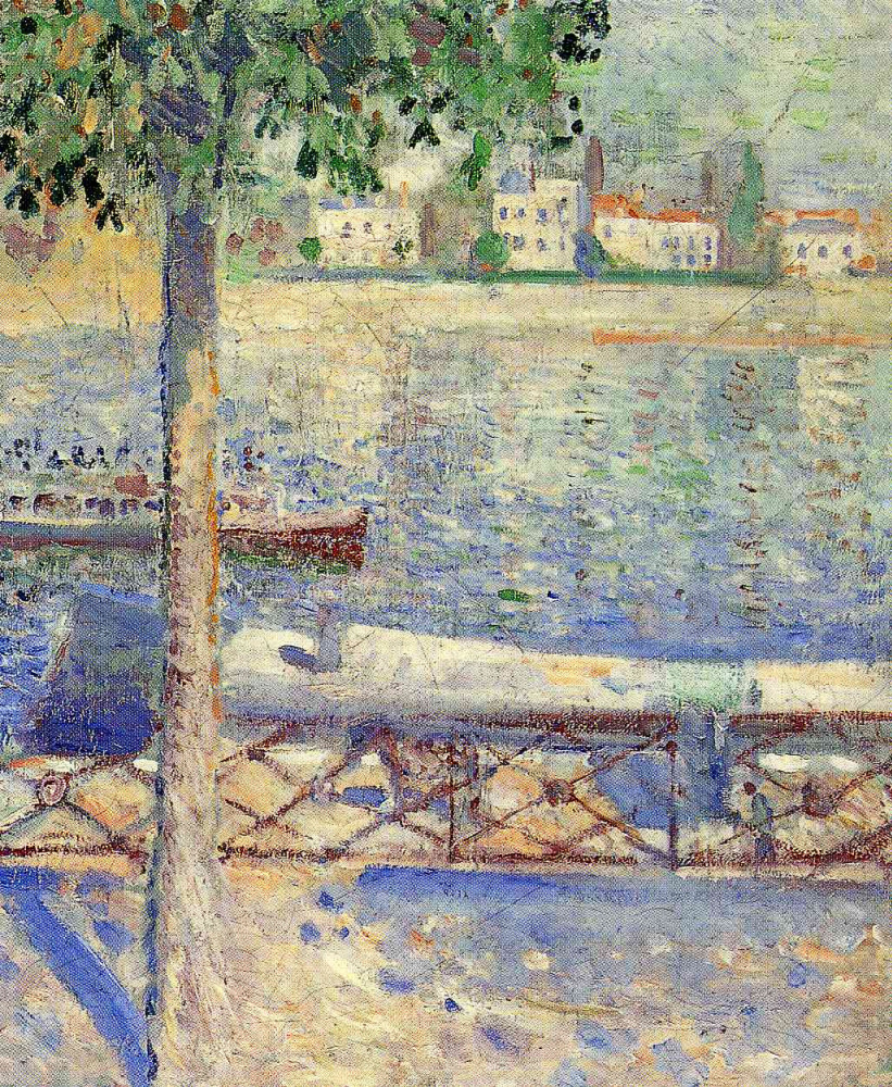 Edward Munch. The Seine at Saint-Cloud