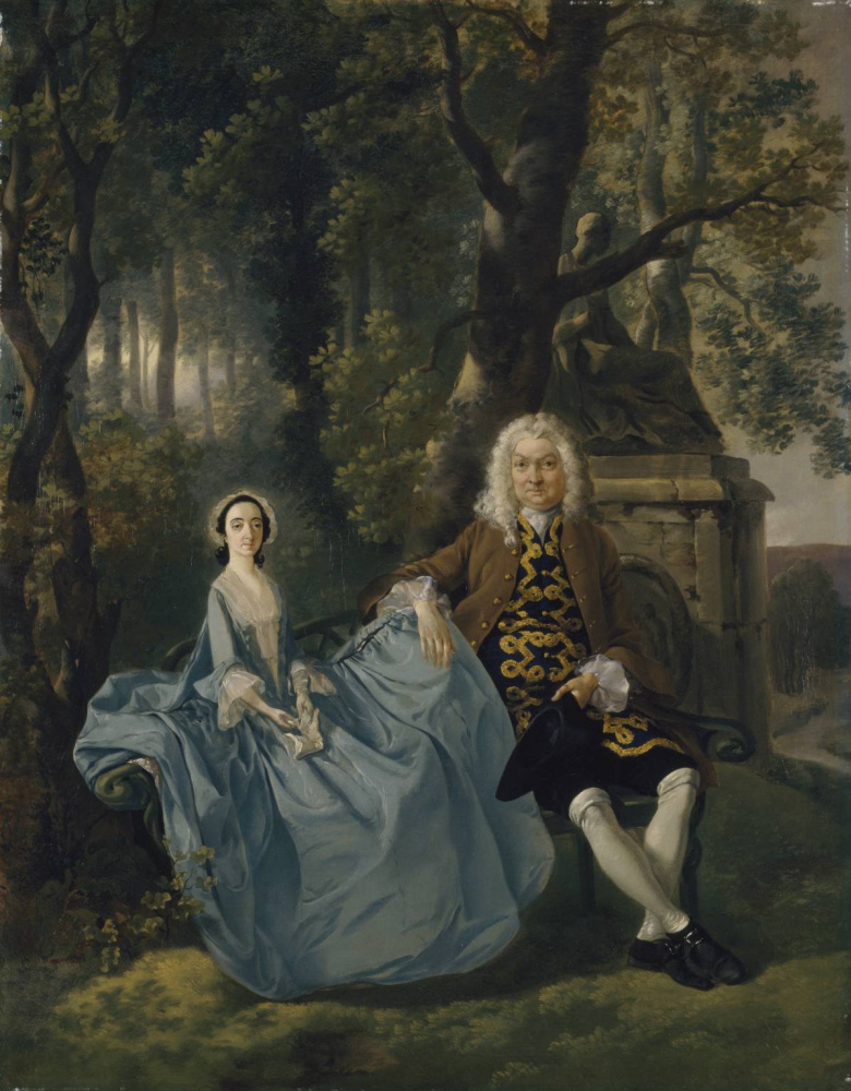 Thomas Gainsborough. Mr. and Mrs. Carter