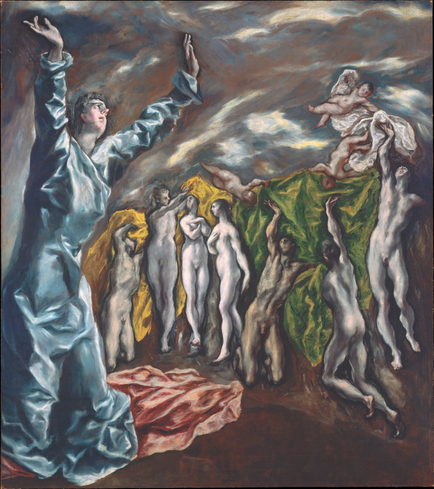 Domenico Theotokopoulos (El Greco). Opening of the Fifth Seal (Vision of St. John the Theologian)