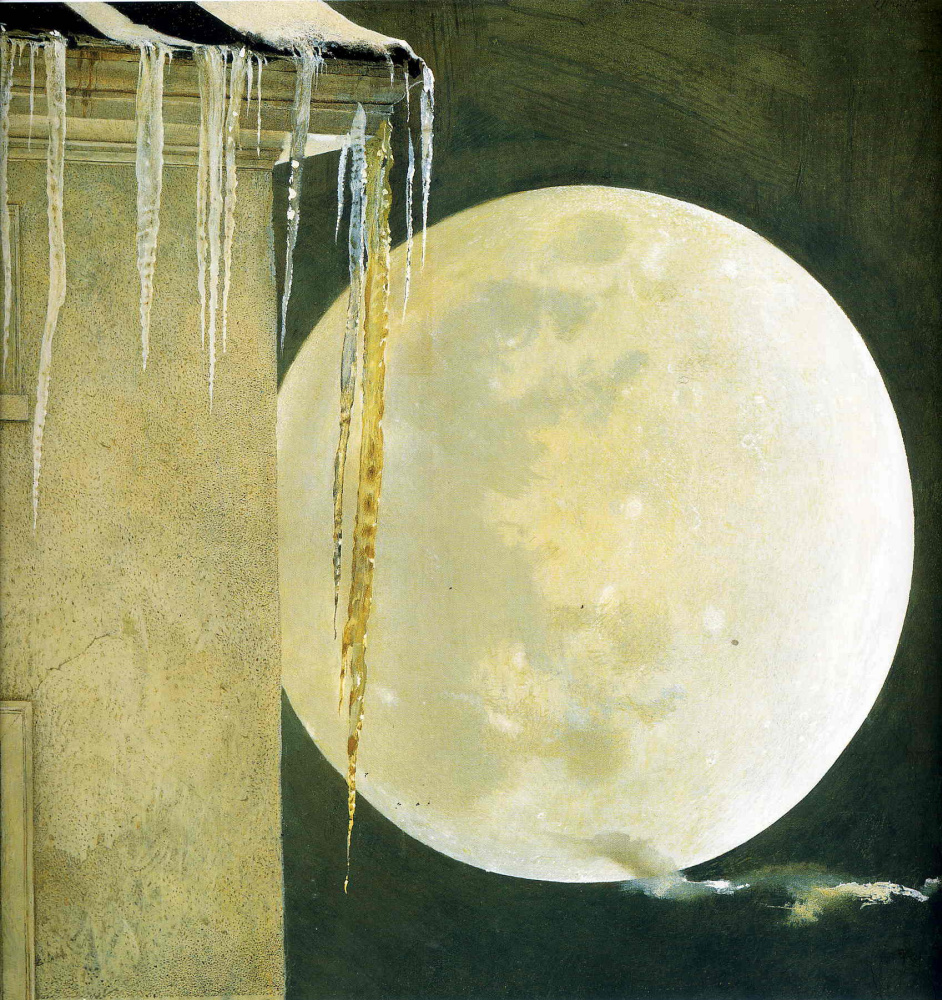 Andrew Wyeth. Moon madness