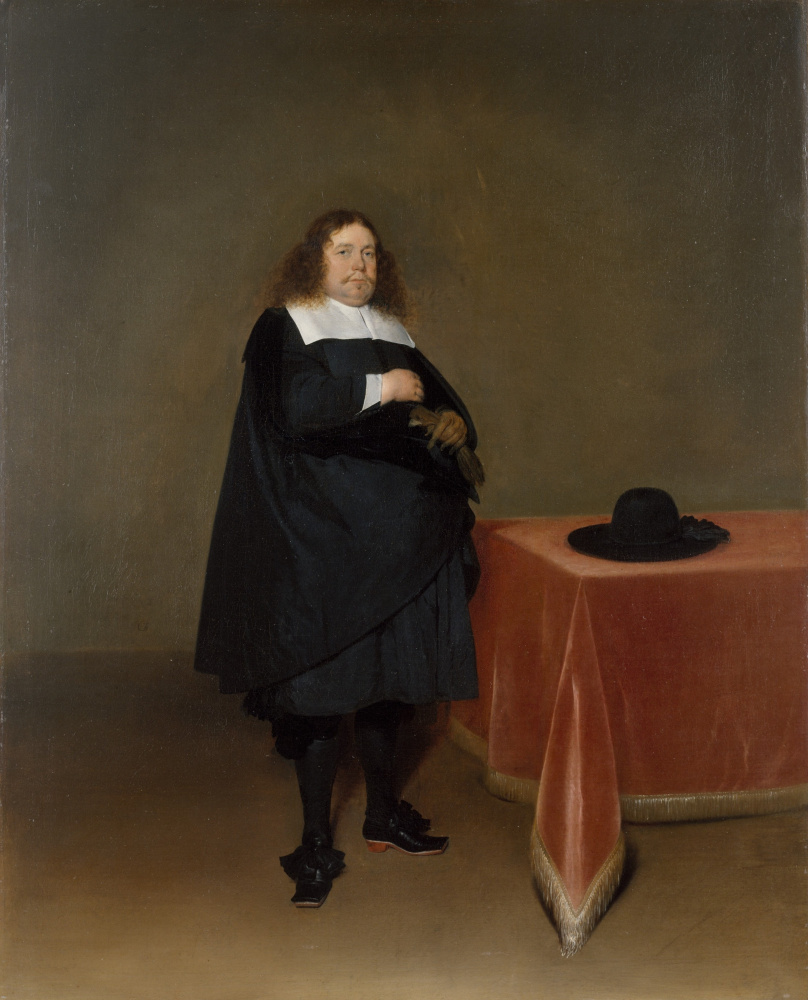 Gerard Terborch (ter Borch). Portrait of the Mayor Jan van Duren