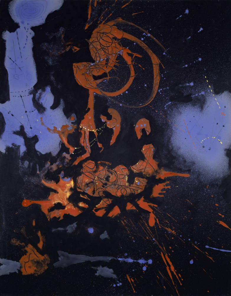 Jackson Pollock. Elettrica di notte