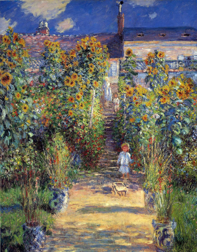 Claude Monet. Jardin de l’artiste à Vétheuil