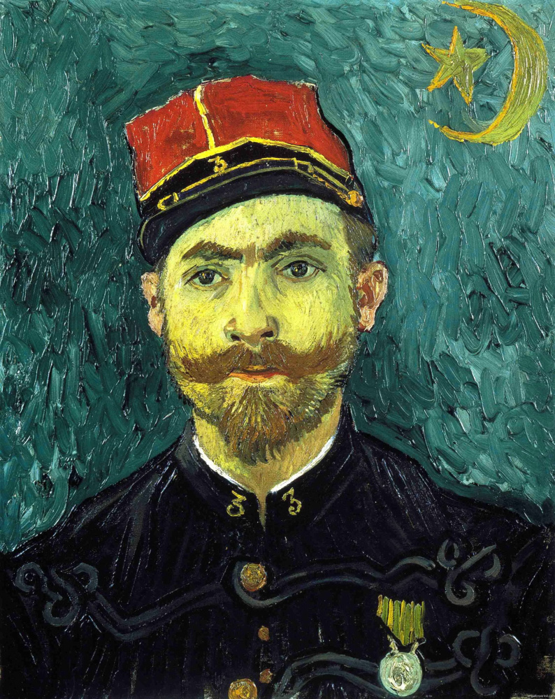 Vincent van Gogh. Portrait Of Paul-Eugène Millet