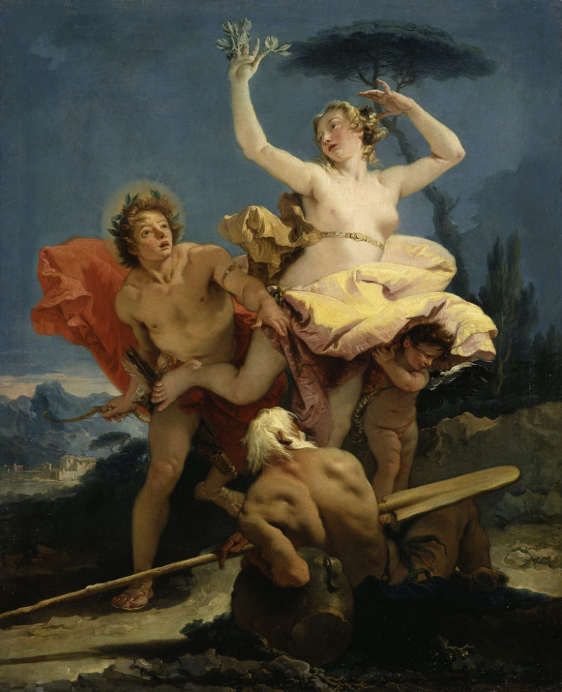 Giovanni Battista Tiepolo. Apollo and Daphne