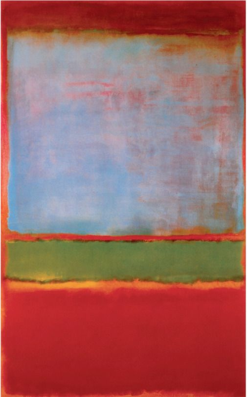 Rothko Mark.  No. 6 (Violet, green, red)