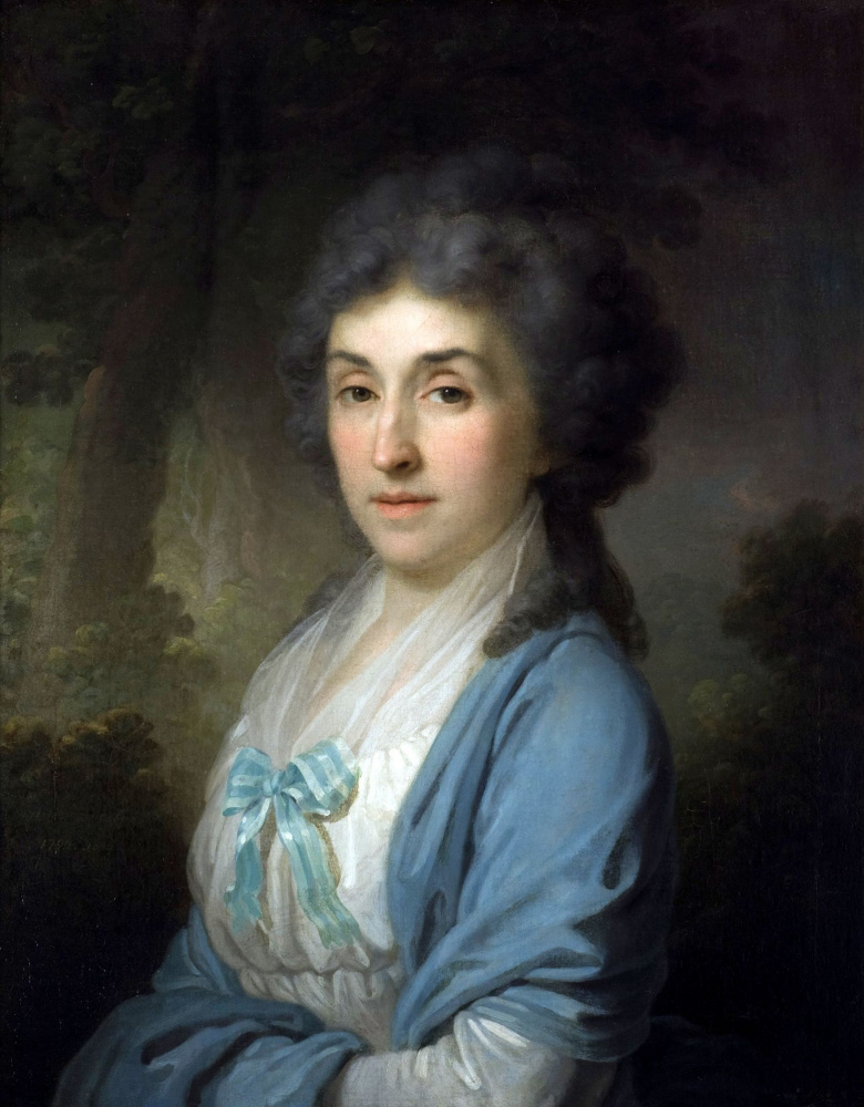 Vladimir Borovikovsky. Portrait of Ekaterina Alexandrovna Novosiltseva