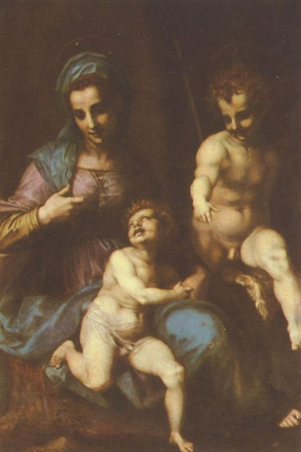 Андреа дель Сарто. Мадонна со св. Иоанном