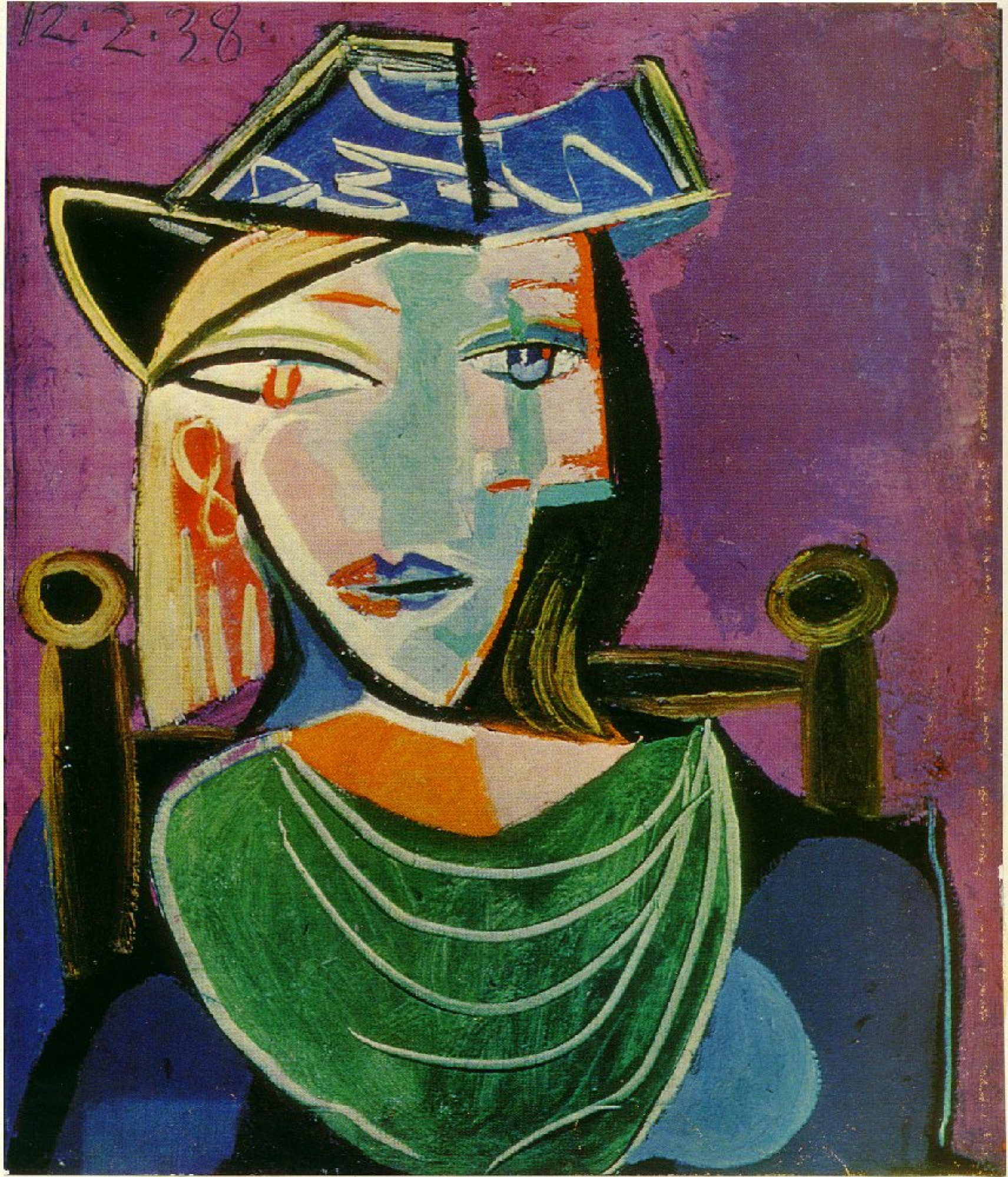 Head of a woman, 1938, 46×55 cm by Pablo Picasso: History 