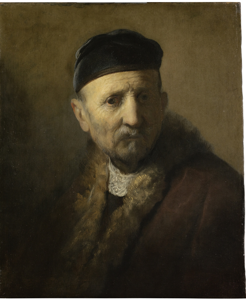 Rembrandt Harmenszoon van Rijn. Portrait of elderly man