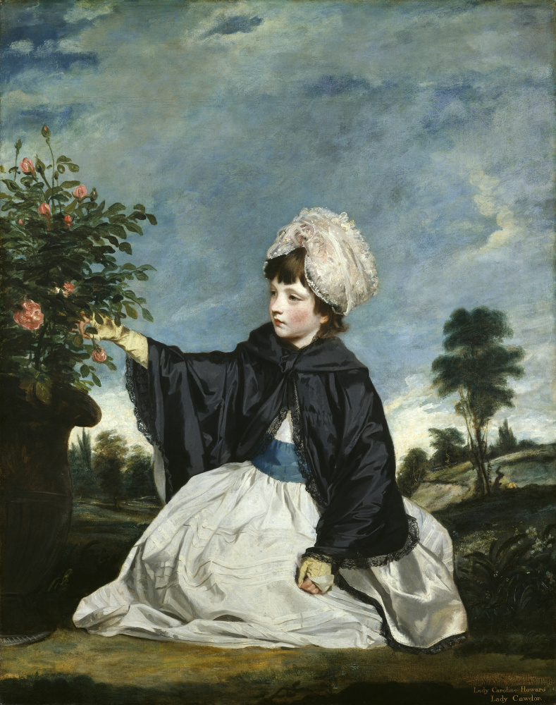 Joshua Reynolds. Portrait of Lady Carolina Howard