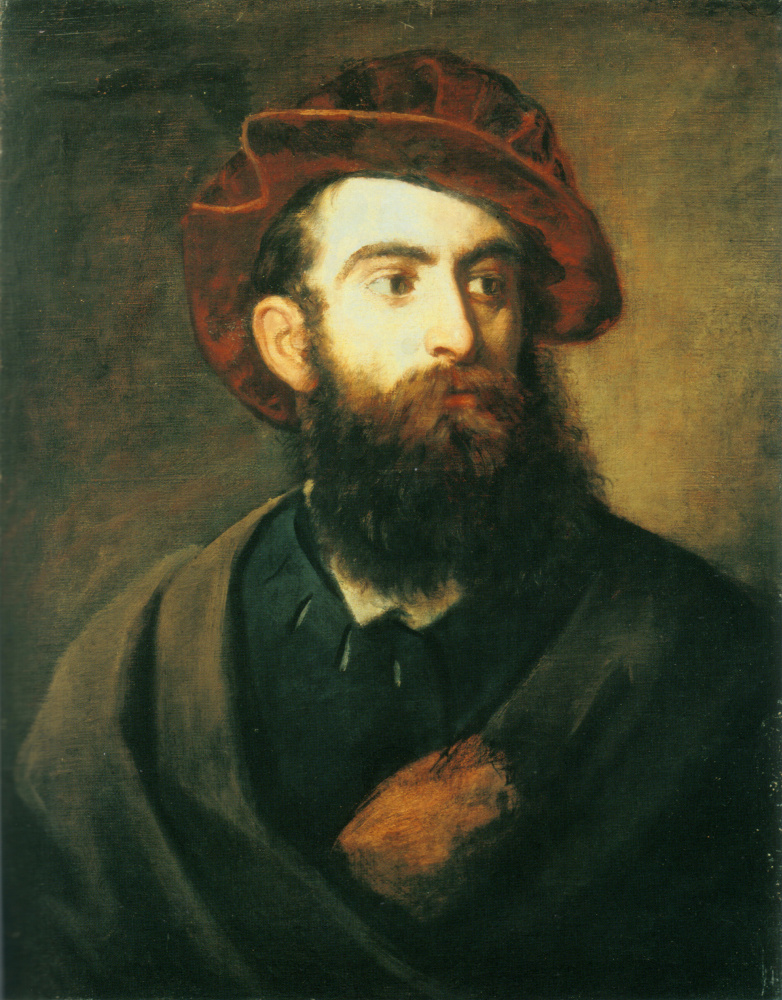Hans Makart. Self-portrait